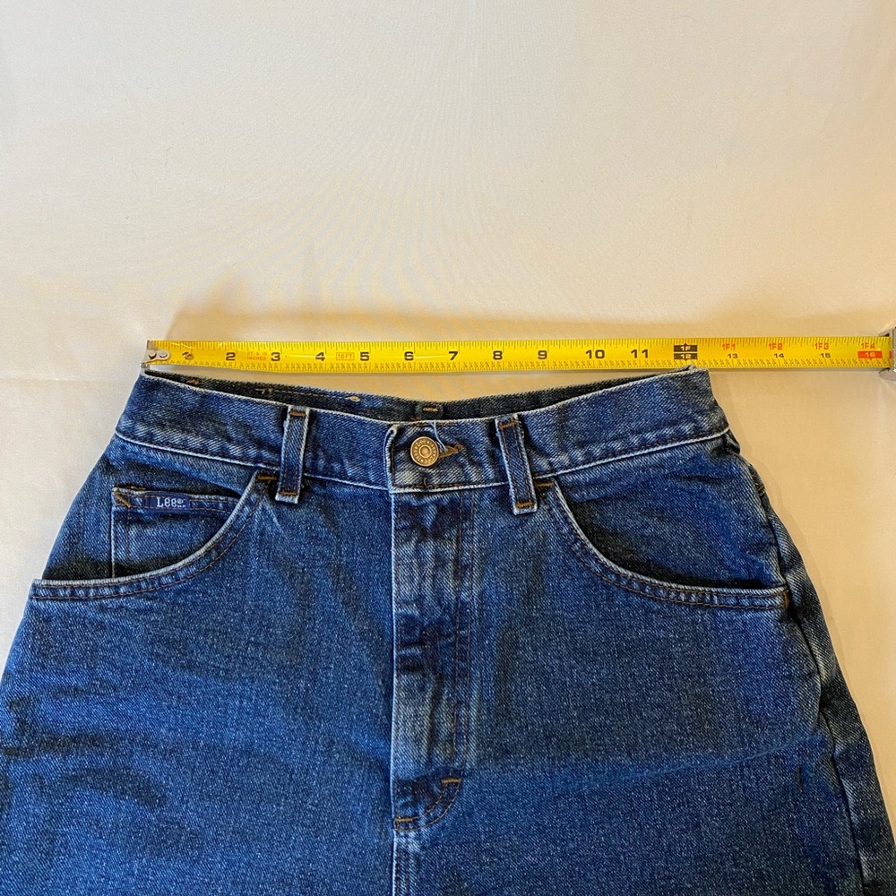 vintage lee denim shorts